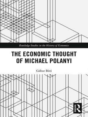 cover image of The Economic Thought of Michael Polanyi